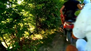 Поднялись в гору на СКУТЕРЕ !!!