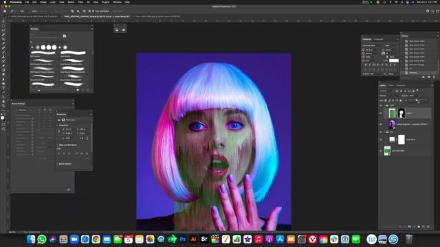 Easy Pixel Sorting Distortion Face Drip смотреть онлайн