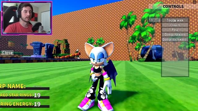 How to get RIDERS ROUGE EVENT BADGE + MORPH in SONIC RP+ (ALPHA) ROBLOX смотреть онлайн