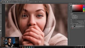 Как убрать красные пятна на коже в Фотошопе | How to remove red spots on the skin in Photoshop