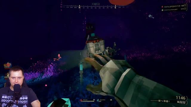 Deep Rock Galactic Кооперативно отдыхаем(Учусь играть) смотреть онлайн