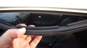 Установка дефлекторов на Nissan Note