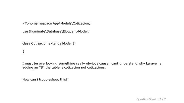 MySQL : Base table or view not found: 1146 Table Laravel 5 смотреть онлайн