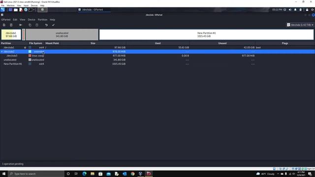 How to increase Boot Drive Partition storage Kali Linux VirtualBox смотреть онлайн
