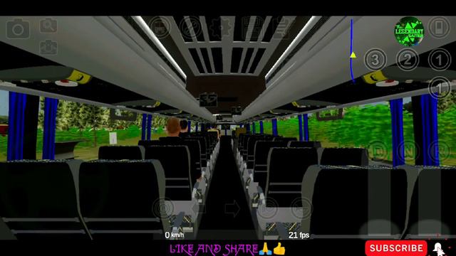 Proton Bus Simulator Mercedes-Benz Double Decker 8×2 Multi Axle Mod Review||Legendary Gamer смотреть онлайн