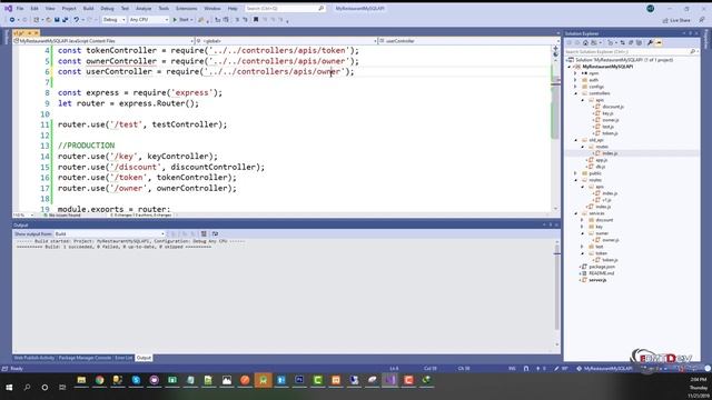 Android Development Tutorial - My Restaurant part 38 b Upgrade NodeJS API for MySQL смотреть онлайн
