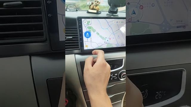 Переходная рамка с магнитолой для Geely SL (2011-2015) Geely FC (2007-2011) смотреть онлайн