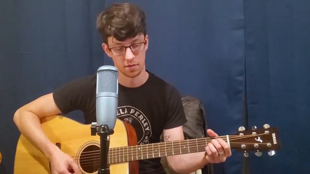 Give My Love to Rose by Johnny Cash (acoustic cover) смотреть онлайн