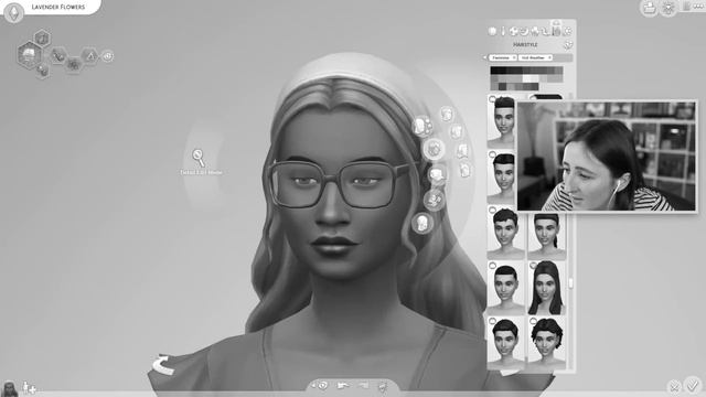 Create A Sim... But My Screen is ONLY Black & White смотреть онлайн