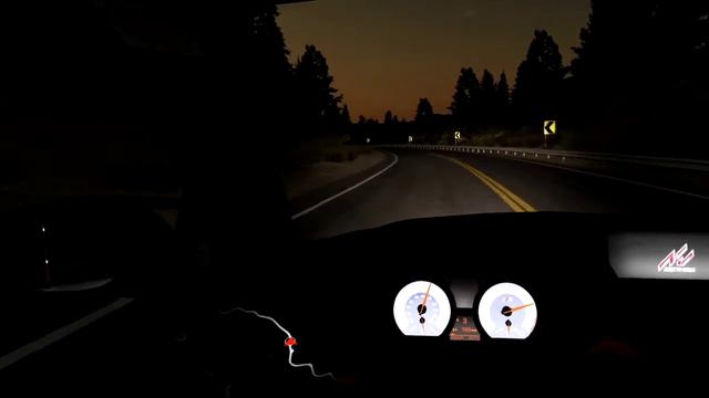 Assetto Corsa VR LA Canyons Short Drive Sunrise chase BMW 1M/350z смотреть онлайн