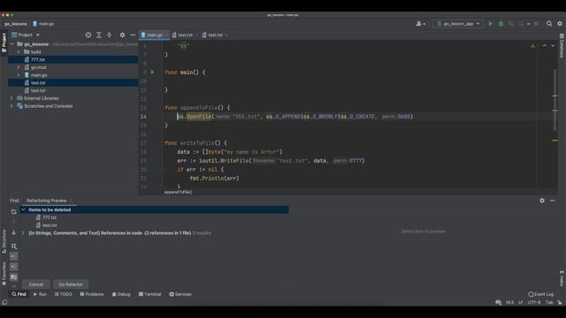 Изучаем Golang. Урок 13. Работа с файлами и выполнение shell команд смотреть онлайн