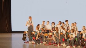 "Уроков не будет!". Учебный спектакль театральной студии "На третьем этаже".