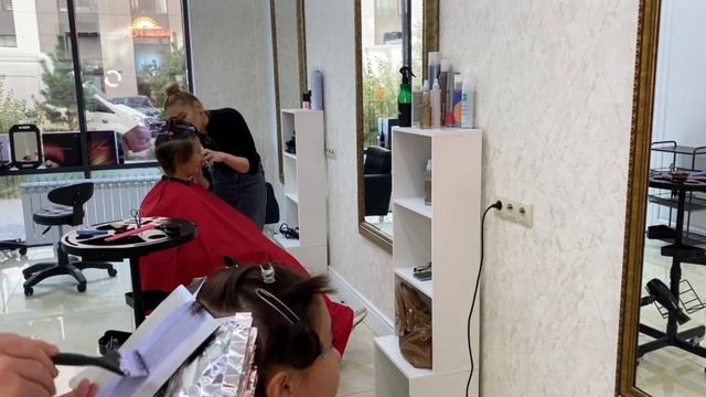 Комбинация техник | AIRTOUCH+Мелирование