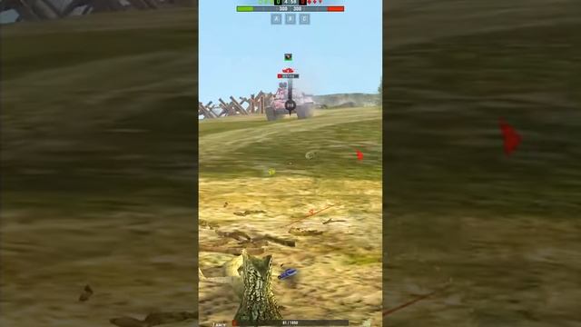 Суровая реальность в Tanks Blitz #shorts смотреть онлайн