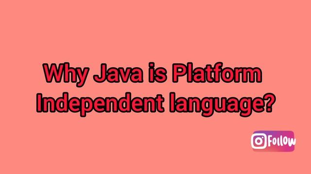 Why Java is Platform independent language in Hindi? смотреть онлайн