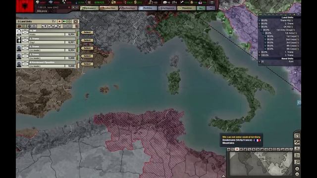 Hearts of Iron 3 Their Finest Hour Let´s Play Albania World Conquest EP12 смотреть онлайн