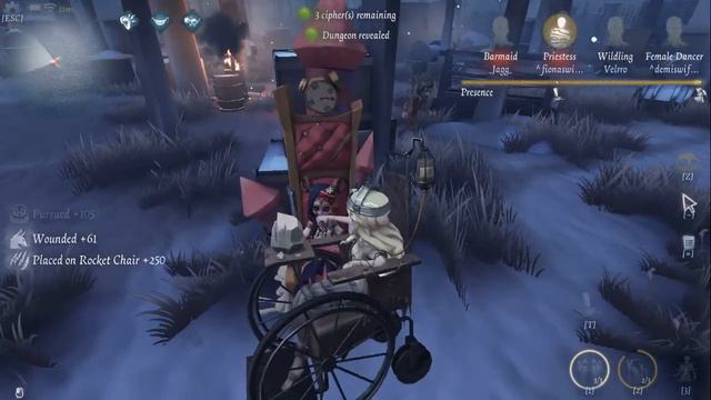 Sculptor Galatea #6 - Identity V Hunter Ranked смотреть онлайн