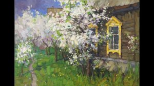 Домик окнами в сад