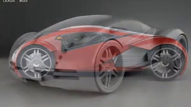 3D Model Lexus 2054 2002 at 3DExport.com смотреть онлайн