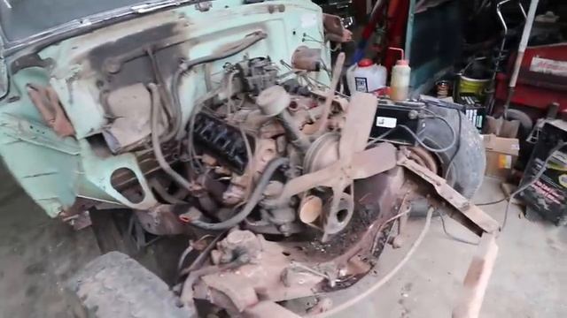 Bought What Was Left Of A 1953 Oldsmobile Off Marketplace, Will It Run And Drive?