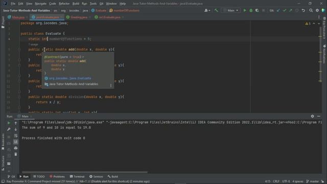 Java Class And Static Members смотреть онлайн