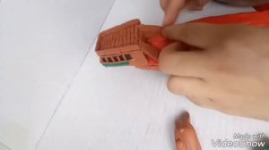 Лепим корабль из пластилина