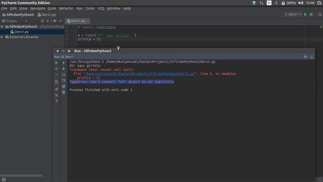Sıfırdan Python3 - #7 [input() Fonksiyonu] смотреть онлайн