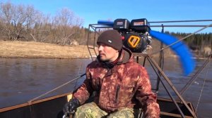 НА ЭТОМ ТРАНСПОРТЕ МОЖНО ПРОЕХАТЬ ВЕЗДЕ! САМОДЕЛЬНАЯ АЭРОЛОДКА. ЭКСТРИМАЛЬНЫЙ ЗАЕЗД. КОМИ РЕСПУБЛИК