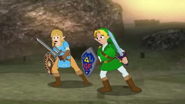 Link conoce a Link / El multiverso de Zelda Episodio 1 / The Legend Of Zelda / Fandub Español Latin смотреть онлайн
