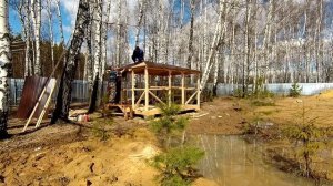 Дачная беседка 3х5 м!