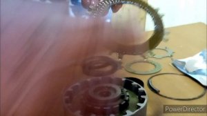 Замена дисков сцепления полуавтомат на Динго 110