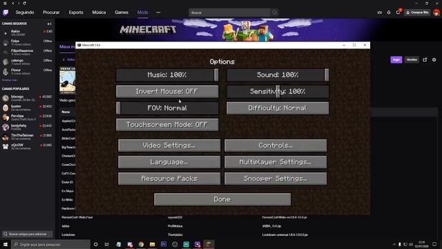 COMO INSTALAR OU CRIAR SEUS PRÓPRIOS MODPACKS PARA MINECRAFT смотреть онлайн