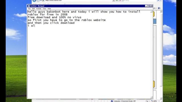 How to download ROBLOX [WORKING 2008] (FREE DOWNLOAD NO VIRUS) смотреть онлайн