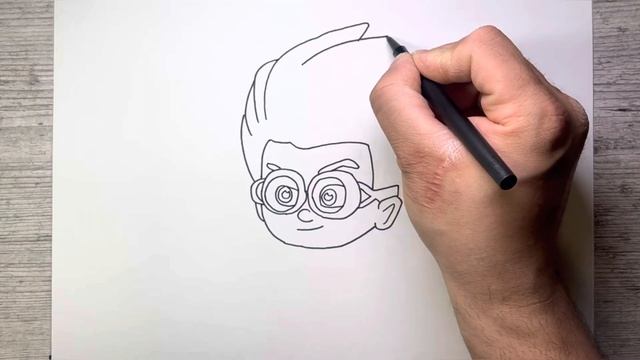 HOW TO DRAW ROMEO | Pj Masks #howtodraw #pjmasks #drawing #dibujo смотреть онлайн