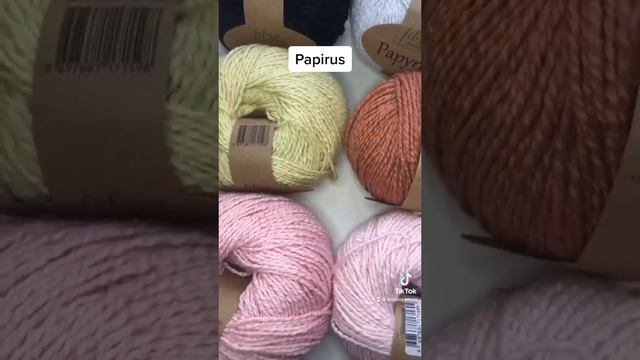 ОБЗОР ПРЯЖИ FIBRANATURA PAPIRUS смотреть онлайн