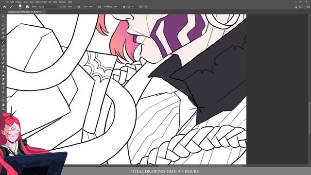 "GEMINI" ♊ THE ZODIAC SERIES | Speed Drawing (Time-Lapse) [Photoshop] смотреть онлайн