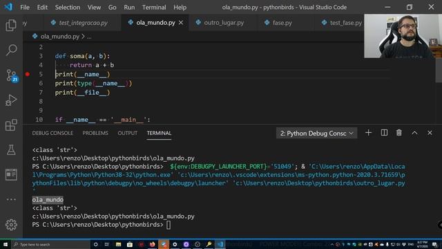 O que significa o __name__ == '__main__ no Python? смотреть онлайн