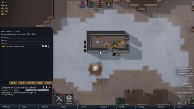 Strange Bedfellows | Let's Play RimWorld Elder Things Ep 1 смотреть онлайн