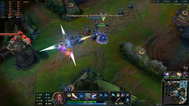 League of Legends FPS TEST // Intel Core i5 - 7600 / GTX 960 4GB / 16GB RAM смотреть онлайн