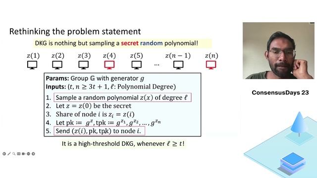 Practical Asynchronous Distributed Key Generation and Distributed Polynomial Sampling - Sourav Das смотреть онлайн