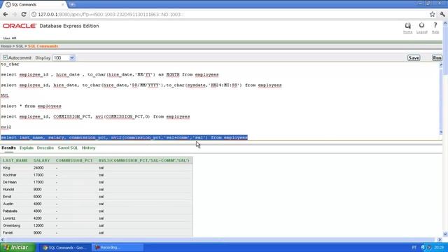 Vídeo Aula 7 -Curso de PL/SQL - Oracle смотреть онлайн
