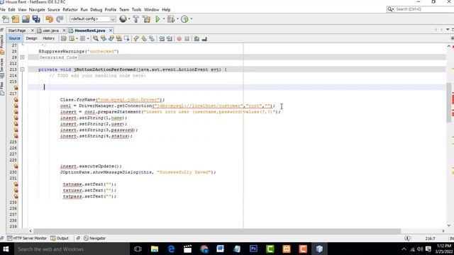 House Rent System using Java Mysql смотреть онлайн