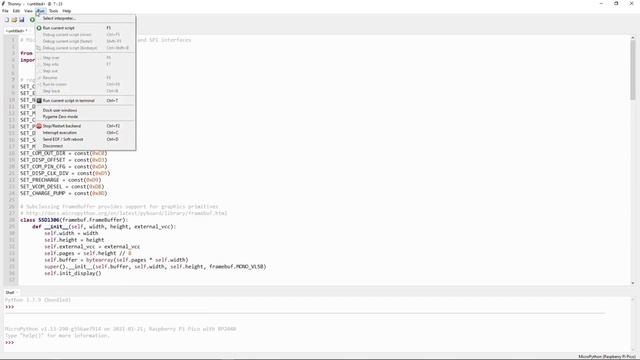 Raspberry Pi Pico Ultrasonic sensor HCSR04 and OLED ssd1306 micropython смотреть онлайн