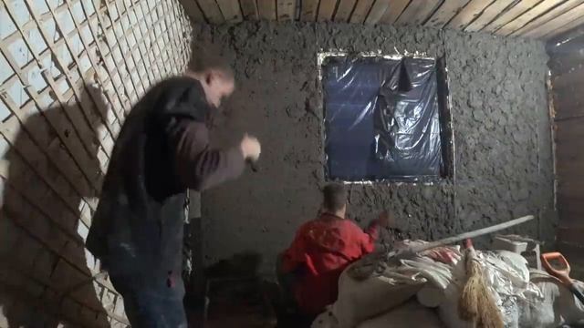 ЖИЗНЬ ПОСЛЕ КОДИРОВКИ...ДЕЛАЕМ РЕМОНТ В ДОМЕ КАК ШТУКАТУРИТЬ ДЕРЕВЯННЫЕ СТЕНЫ смотреть онлайн