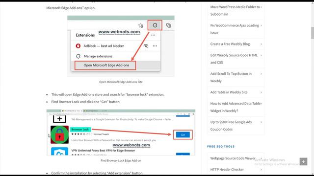 How To Lock Microsoft Edge With Password Tutorial смотреть онлайн