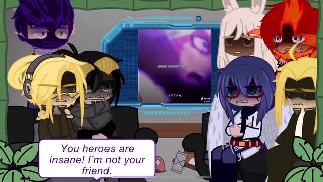 Pro Hero’s React To Aizawa / + Kurogiri / EraserMic / Manga Spoilers / MHA / GCRV / смотреть онлайн