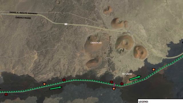 Mauna Loa Eruption New Maps Show Lava Advance, Viewing Area (Dec. 1, 2022) смотреть онлайн