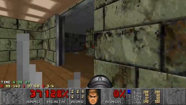 Doom - E3M4: House of Pain (Nightmare! 100% Secrets + Items) смотреть онлайн