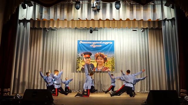 Казачий танец ансамбль танца ЛЮБО ГБОУ РО ОККК смотреть онлайн