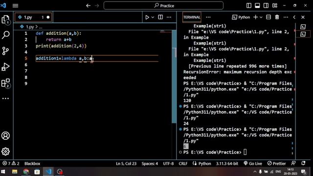 Lambda function in python - Learn python | Python for beginners | Part-21 смотреть онлайн